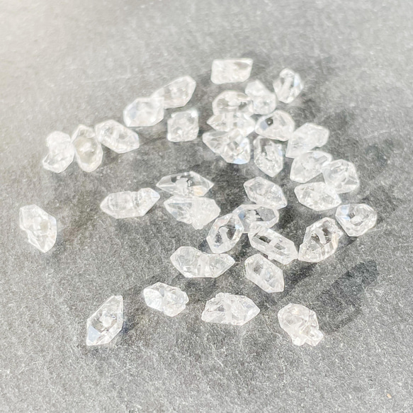 【Creema限定】揺れる揺れる silver (ハーキマーダイヤモンド) | 天然石 ユニセックス 4枚目の画像