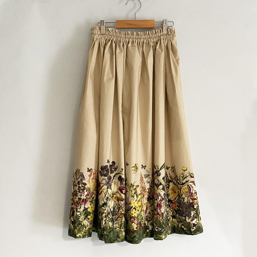 DRIES VAN NOTEN ラクロワ コラボ フローラル ギャザースカート DRIES VAN NOTEN ラクロワ コラボ フローラル ギャザースカート