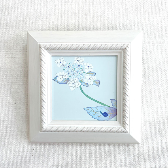 日本画/原画《紫陽花》 絵画 Blancheur art 通販 13782280