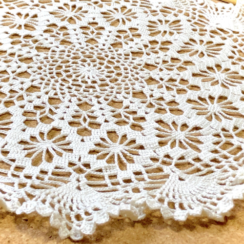 レース編み ドイリー 生成り その他インテリア雑貨 める 通販 13782368