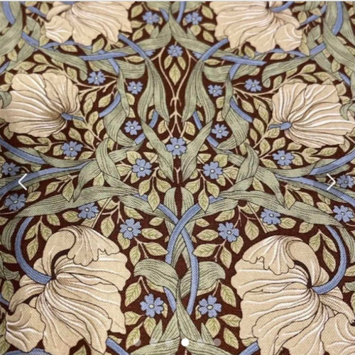 M✰ウィリアムモリスのふっくら可愛い巾着バッグ♡アンティークな花柄