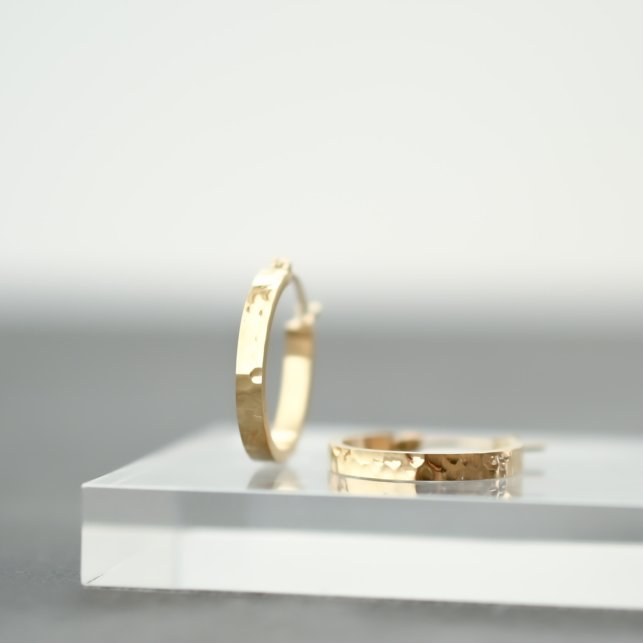 【送料無料】オールステンレス☆Design Cut Hoop Pierce