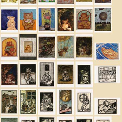【選べる5種】ポストカード５枚セット　藤宮史オリジナル猫のポストカード 8枚目の画像