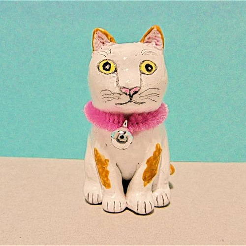 取り置き中 Popcorn 他3枚 小作品 猫の絵