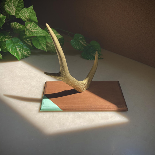 鹿の角アクセサリースタンド その他家具 翡翠 /Crafty Soda 通販 鹿の角アクセサリースタンド その他家具 翡翠 /Crafty Soda 通販