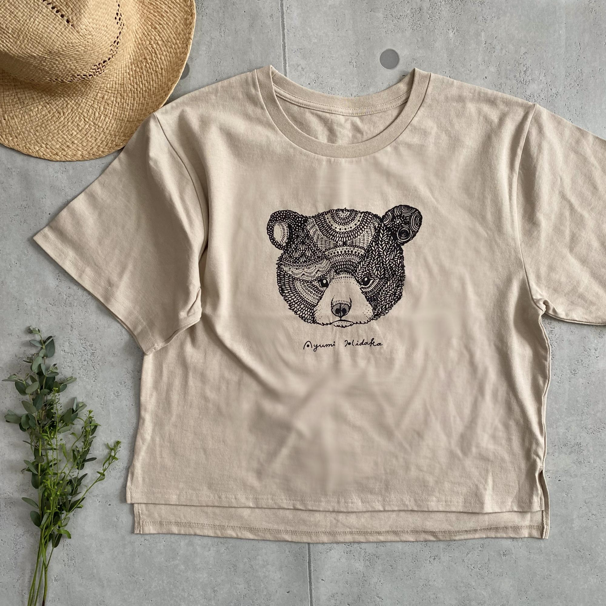 子グマのゆったりTシャツ　(生地はしっかり◎) [特集掲載]