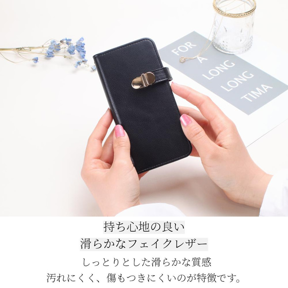 ショルダー ストラップ付き iphoneケース 手帳型 ミラー SE 12 mini 13 おしゃれ 11 大人 可愛い 6枚目の画像