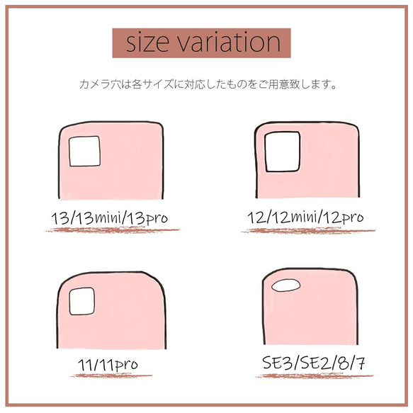 ショルダー ストラップ付き iphoneケース 手帳型 ミラー SE 12 mini 13 おしゃれ 11 大人 可愛い 20枚目の画像