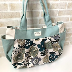 ライムグリーン バケットバッグ スタッズ付き ライムグリーン バケット