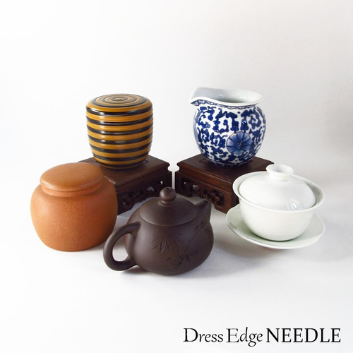 茶道具】棗用巾着(グリーン竹柄) N-002BB その他インテリア雑貨 In