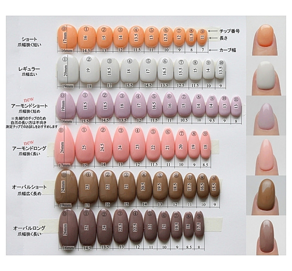 ※購入不可※ サイズ見本 1枚目の画像