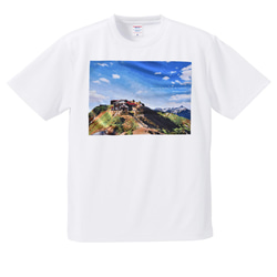 燕岳 北アルプス Tシャツ ホワイト ドライ 吸水速乾 山 登山 7枚目の画像