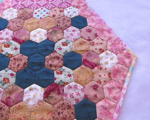 パッチワーク  ハンドメイド　ラグマット a45a5e223bd9a374545b4cf9d3b6fe