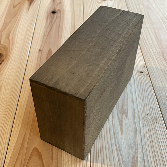 [送料無料] 仕切り付き小物入れ 木製 ウッドボックス 木箱 収納（仕切り取り外し可） 6枚目の画像
