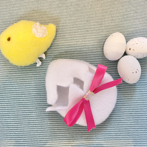 黄色鼻うさぎさんとひよこバッチセット ぬいぐるみ Mino 通販