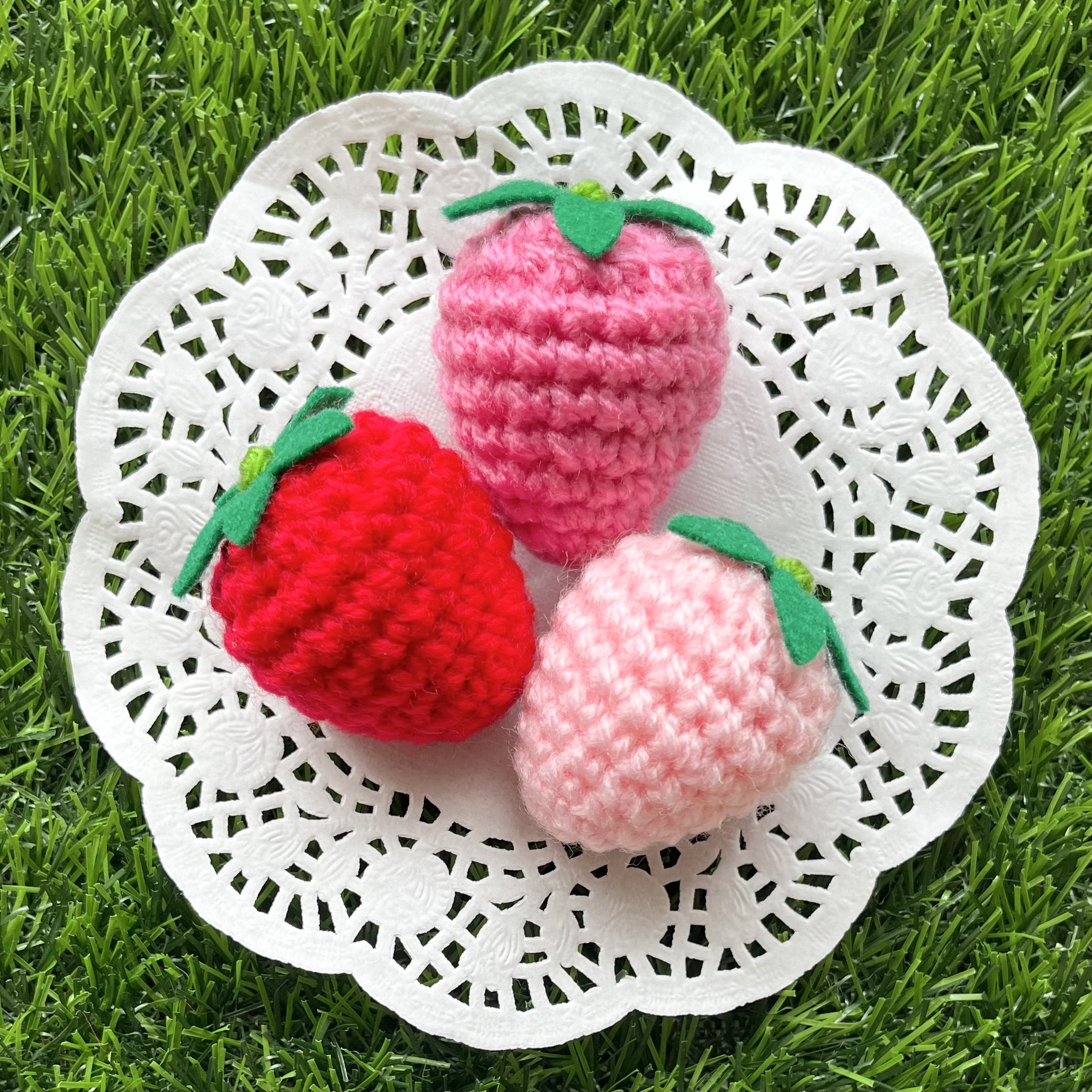 mm トイプードル あみぐるみ いちご mm様専用 トイプードル あみぐるみ