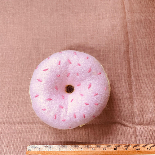 フェルト ままごと ドーナツ 5個セット おもちゃ・人形 みー 通販