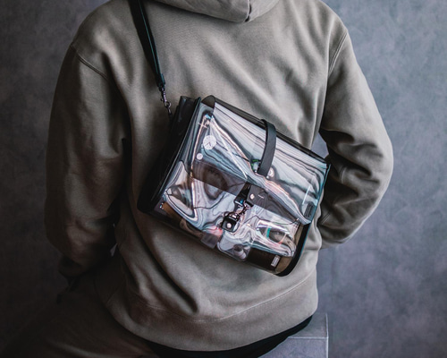 crambox creating クリアバッグ レザーバッグ　ショルダーバッグ 再販】クリアバッグ 透明ショルダーバッグ Clear Bag | crambox