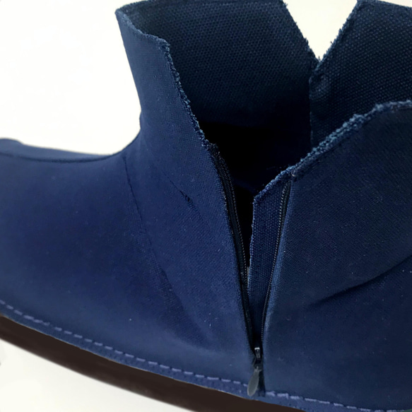 Plain Canvas Boots 第5張的照片