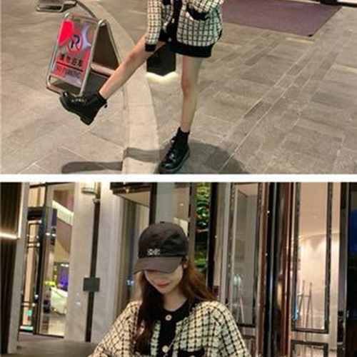 Lillys 秋冬コーデ❤️ツイード カーディガン ニット オーバー Lillys 秋冬コーデ❤️ツイード カーディガン ニット オーバー