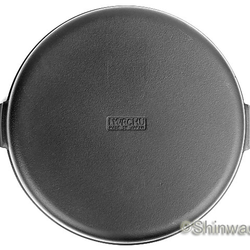 お取り寄せ】南部鉄器 鉄鍋 すき焼き鍋 南部ツル付26cm 日本製 ガス