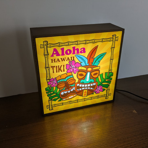 アロハ ハワイ TIKI ティキ像 トロビカル カフェ バー パブ 南国