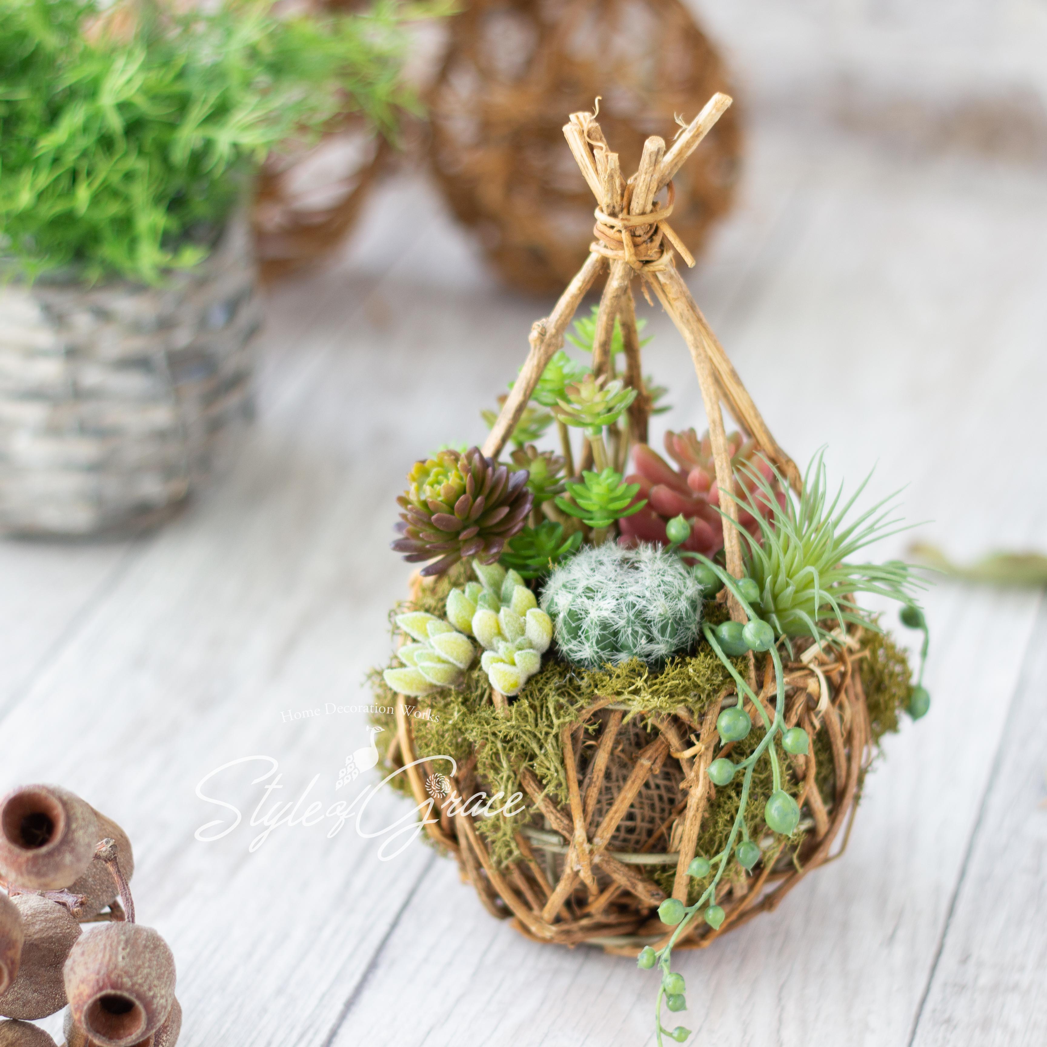多肉日和 ずっと楽しめる寄植えアレンジ 多肉植物 Style of