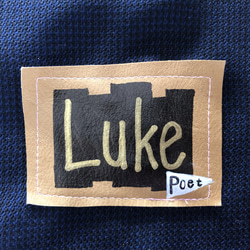 【Luke】青黒の細かいチェック柄ウール100%大判レジャーシート／ブランケット（by Poet） 1枚目の画像