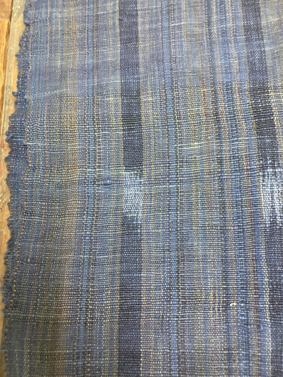 オールドジヨムトン手織りカスリストール 8枚目の画像
