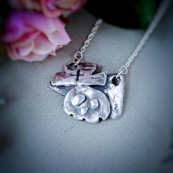 アートクレイシルバー製、純銀ペンダントヘッド完全オリジナル一点物 アートクレイシルバー体験】銀粘土で作るペンダントヘッド制作