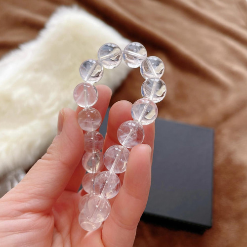 天然無処理 美しい エンジェルラダー ブレスレット ブレスレット  