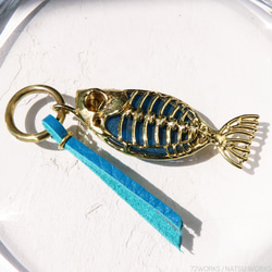 アパタイト&フィッシュ チャーム / Neon Apatite and Fish charms l 7枚目の画像