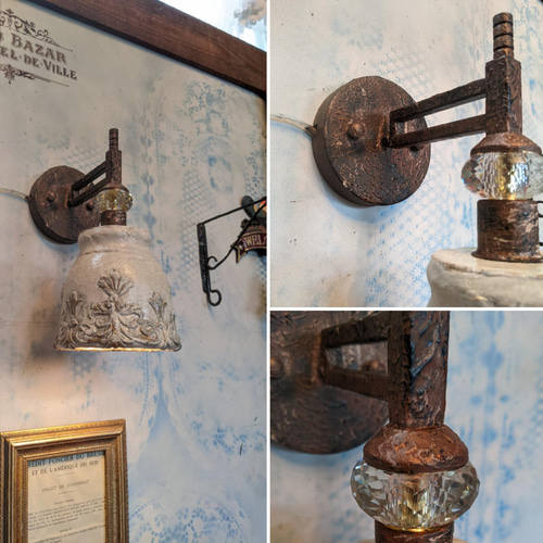 オールドイングリッシュデザイン/ アンティーク ウォールランプ（1灯式