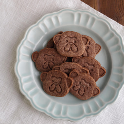 クッキー型　ミニパグの顔＆ミニパグずわりセット 3枚目の画像