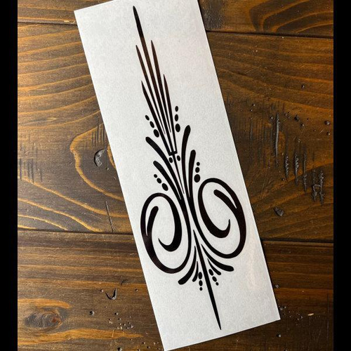 ピンスト Pinstripe ピンストライプステッカー カッティング 文字だけ 