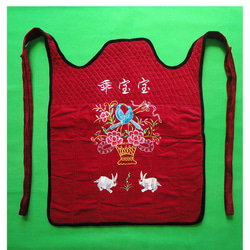 貴州 漢 刺繍 ベビースリング 本物 Meitaiメイタイ 100% ハンドメイド 前抱き 後抱き ポディギー#173 1枚目の画像