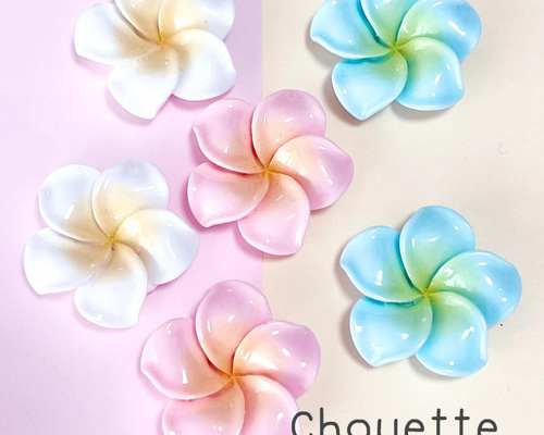 ブルーハイビスカス☆6センチパッチンピン ブルーハイビスカス☆6センチパッチンピン ブルーハイビスカス☆6