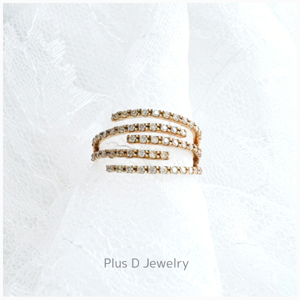 CCD-009 K18YG ダイヤモンドリング 0.35ct