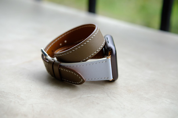 Apple Watch hermes Dバックル仕様 エトゥープ レザー 楽天市場】アップルウォッチ バンド レザー ブランド 革 ベルト