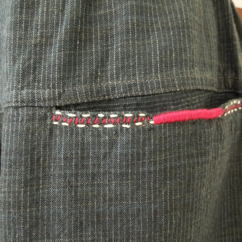 SALE】bighug 手織りサルエル○墨 ロングパンツ holy fruit 通販  