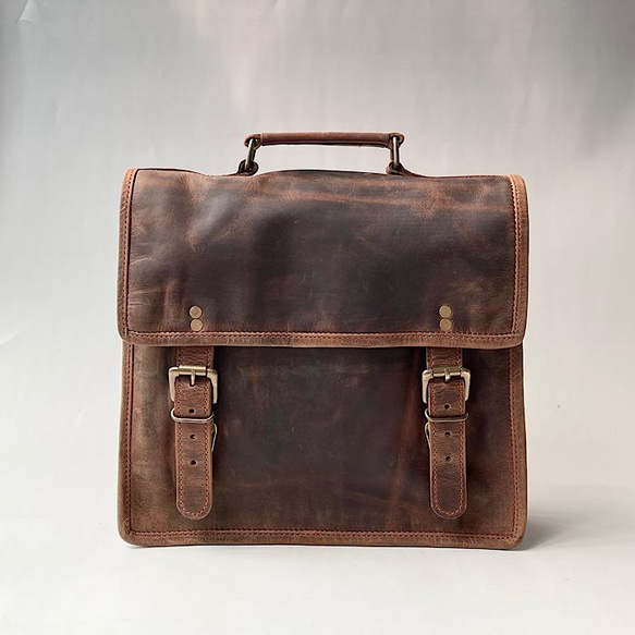 3way英国デザイン本革かばん デイリートラベラーⅩⅠ-Buf 