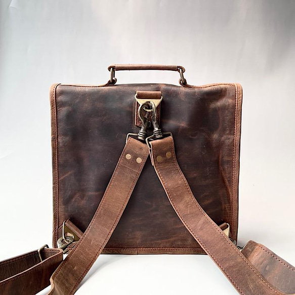 3way英国デザイン本革かばん デイリートラベラーⅩⅠ-Buf 