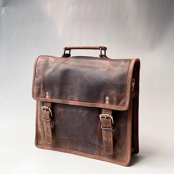 3way英国デザイン本革かばん デイリートラベラーⅩⅠ-Buf 