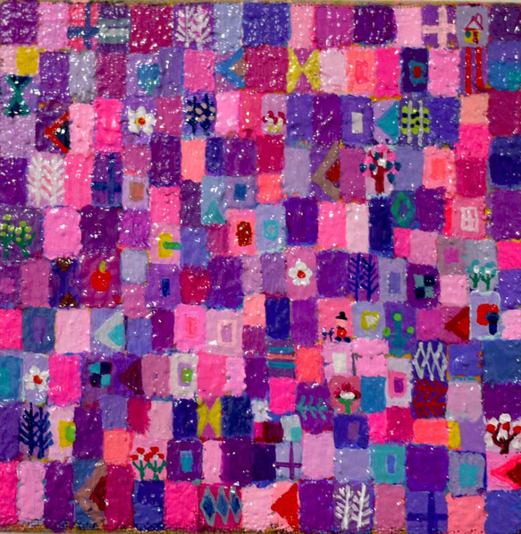 油彩画 | はるいろ | 2022 | 小さな絵シリーズ 