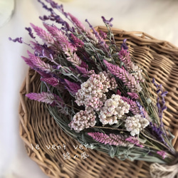 野の花　花束orスワッグ　約37cm   【母の日・誕生日・新生活・模様替え・結婚・引越し・ドライフラワー・ブーケ】 5枚目の画像