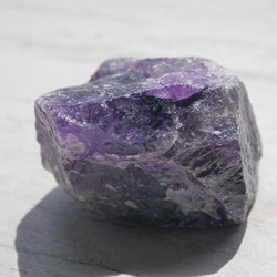 天然石アメジスト約40g(ブラジル産)約44×33×26mm原石紫水晶ラフロック穴なし鉱物[am-220418-05] 2枚目の画像