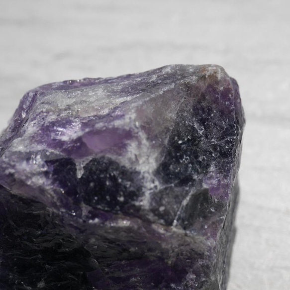 天然石アメジスト約40g(ブラジル産)約44×33×26mm原石紫水晶ラフロック穴なし鉱物[am-220418-05] 14枚目の画像