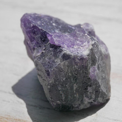 天然石アメジスト約40g(ブラジル産)約44×33×26mm原石紫水晶ラフロック穴なし鉱物[am-220418-05] 6枚目の画像