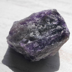 天然石アメジスト約40g(ブラジル産)約44×33×26mm原石紫水晶ラフロック穴なし鉱物[am-220418-05] 8枚目の画像