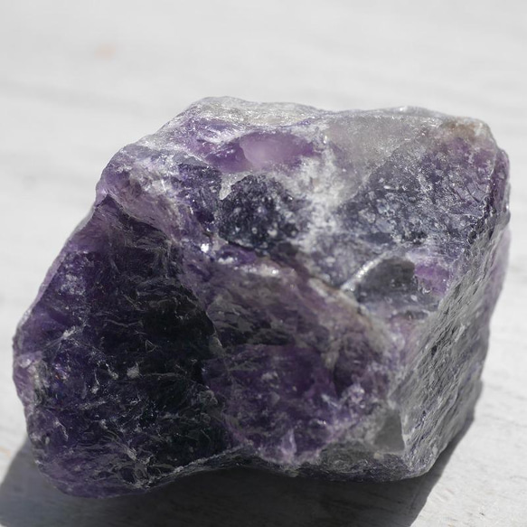 天然石アメジスト約40g(ブラジル産)約44×33×26mm原石紫水晶ラフロック穴なし鉱物[am-220418-05] 15枚目の画像